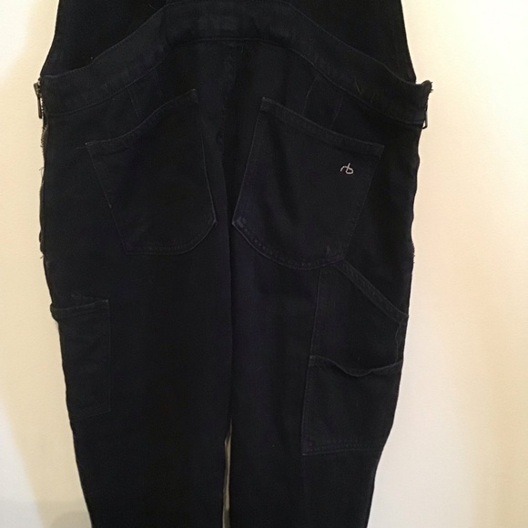 Rag & Bones Black Overalls - Picture 7 of 8